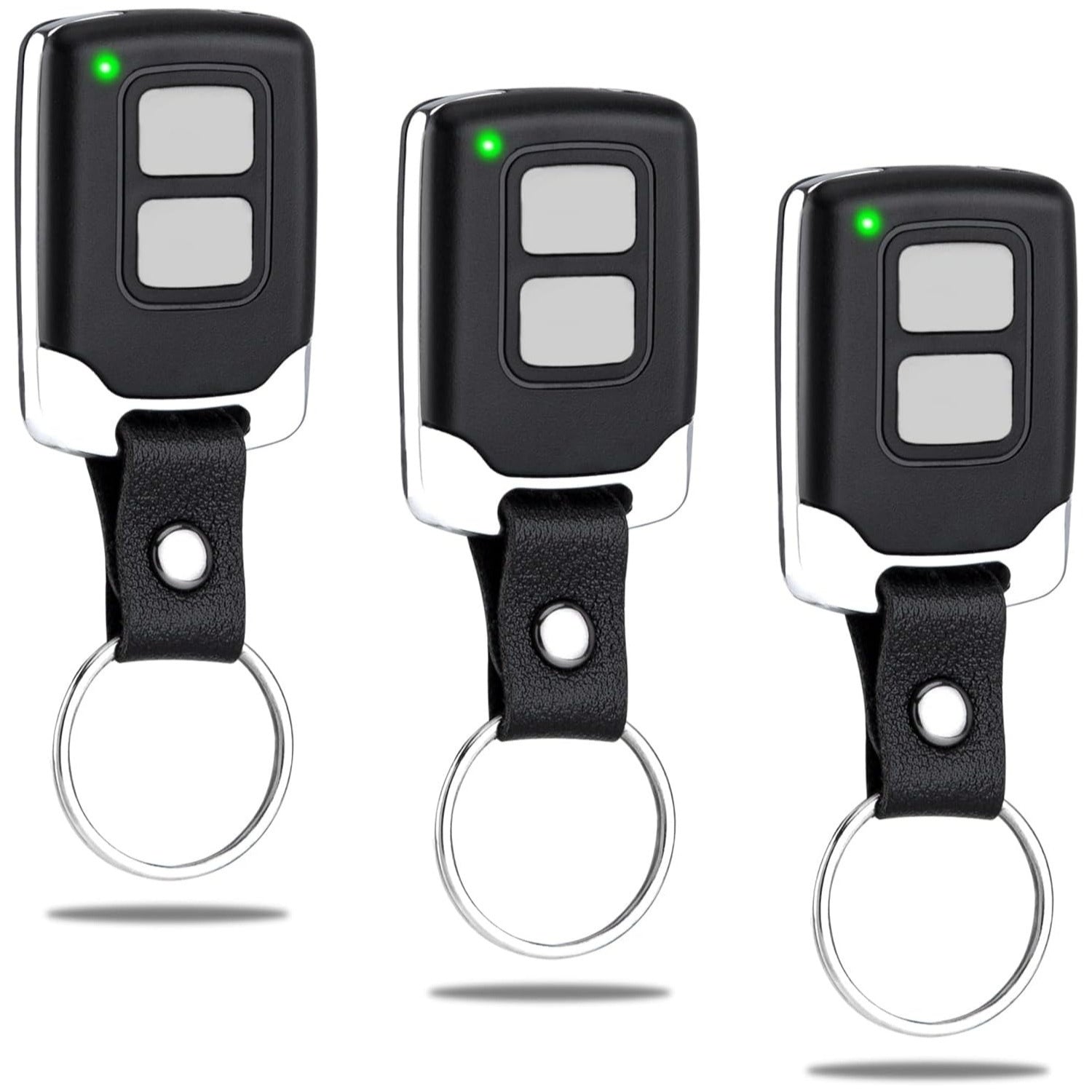 Carsine Garage Door Opener Remote, for Lift Master Chamberlain Craftsman Garage Door Opener Remote 893LM 893Max 891LM 971LM 973LM 371LM 373LM, Red Orange Green Yellow Purple Learn Button Garage Door Remote 3 PCS