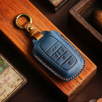 Étui à clés de voiture en cuir Toyota