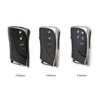 Lexus Es200 Rx/es300 Nx200 LM350h LM500 Leather Car Key Cover 3,4,5 Button