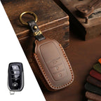 Toyota RAV4, Corolla, Avalon, Camry, Levin, IZOA, CHR Leather Car Key Cover 2,3 Button