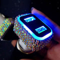 Carsine Rhinestone Car Charger Dual USB Default Title