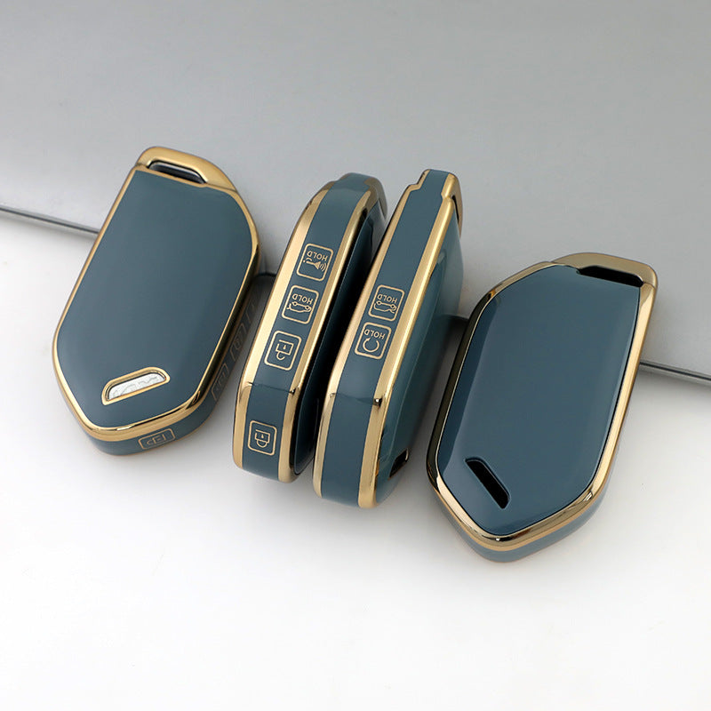 Étui pour clé de voiture Kia Golden Edge