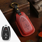 Étui en cuir pour clé de voiture Chevrolet Traverse, Malibu, Cruze, Trax (2, 3, 4, 5 boutons)