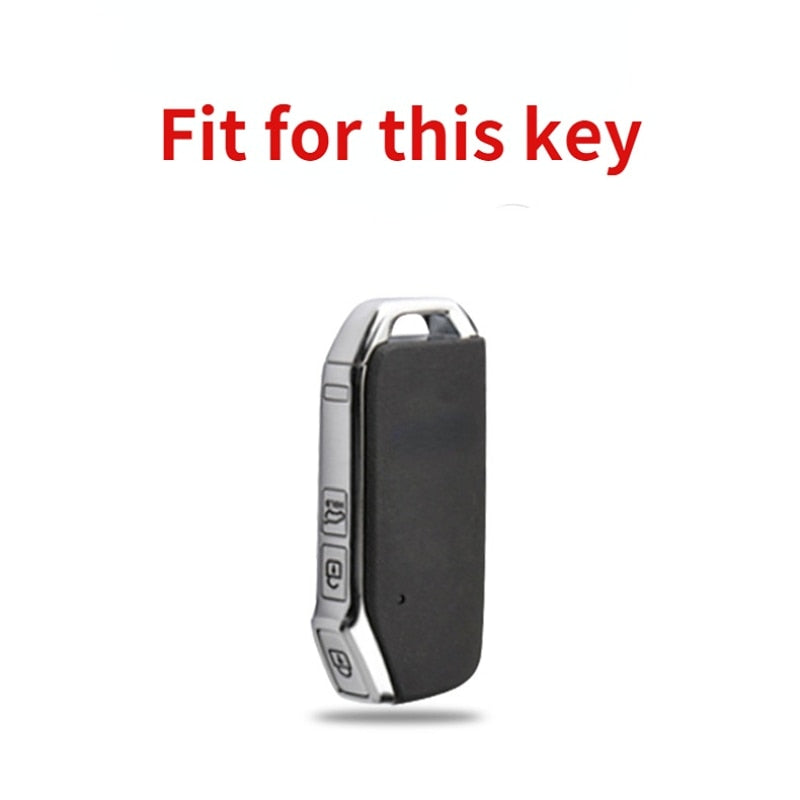 Carsine Kia Car Key Case Golden Edge