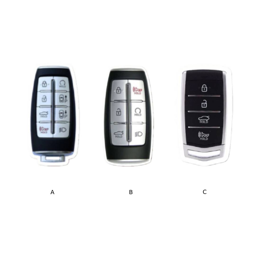 Luxuriöse Genesis-Schlüsselhülle – Handgefertigter Lederschutz