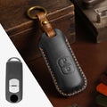 Carsine Mazda Angkesaila CX4 CX5 CX8 CX9 CX30 Atez Leather Car Key Cover 2,3 Button Black / 2 Button