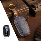 Toyota RAV4, Corolla, Avalon, Camry, Levin, IZOA, CHR Leather Car Key Cover 2,3 Button