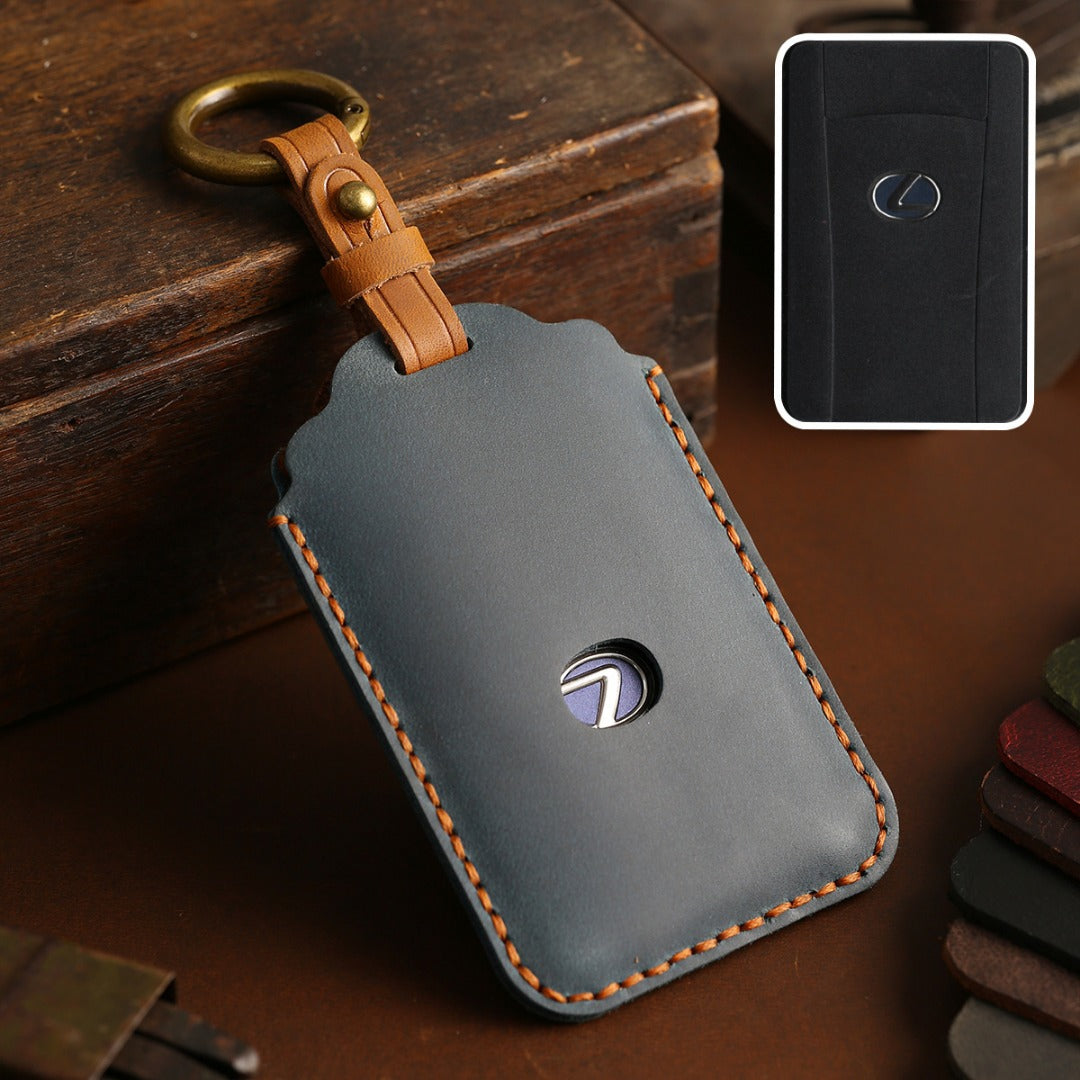 Luxury Lexus Key Fob Case - Handmade Genuine Leather Protector Cover |Fits All Models