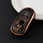 Carsine Buick Car Key Case Golden Edge Black / Key case