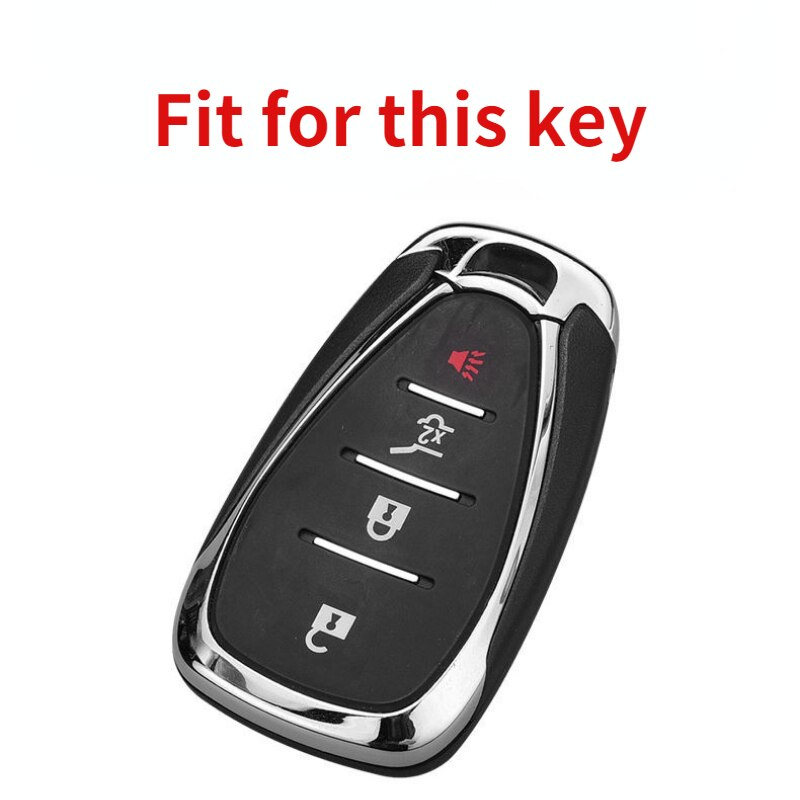 Carsine Chevrolet Car Key Case Golden Edge