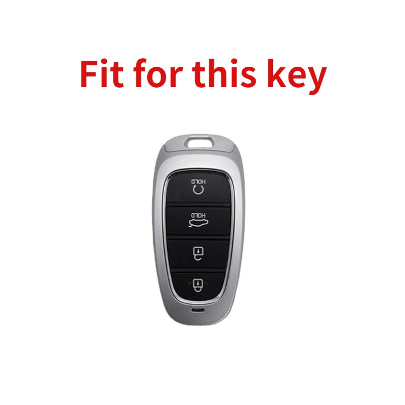 Carsine Hyundai Car Key Case Golden Edge